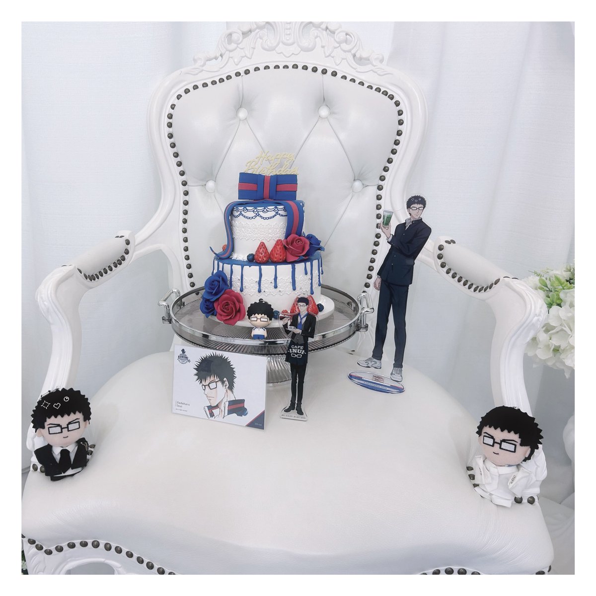 sushikochandayo's tweet photo. . 　 ♡  ♡         ♡ ♡
 　 + ♡ (⌯□ᴗ□⌯) ♡ +
 ┏━🤍━ U U━❤️━┓
 ❤️  𝐻𝑎𝑝𝑝𝑦 𝑏𝑖𝑟𝑡ℎ𝑑𝑎𝑦  💙
 ┗━💙━━━━🤍━┛

#乾貞治誕生祭2026 https://t.co/Mm9EjfQjM3