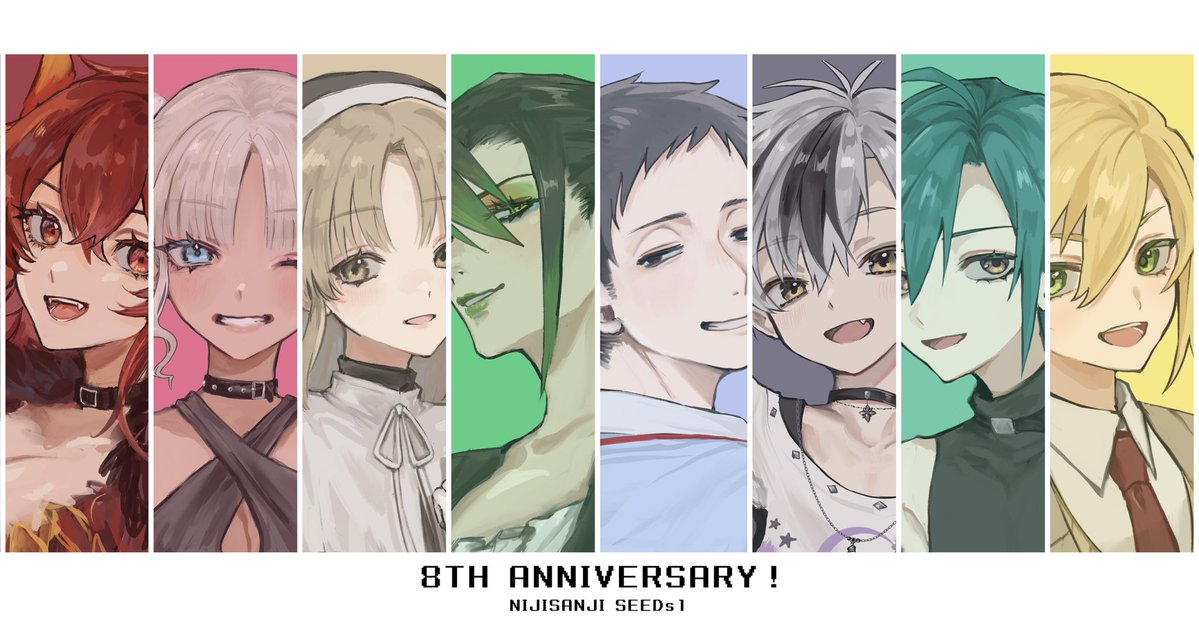 Online_Inekanok's tweet photo. 8周年おめでとうございます！🎉
 #にじさんじSEEDs8周年 https://t.co/LkRVvWmUed