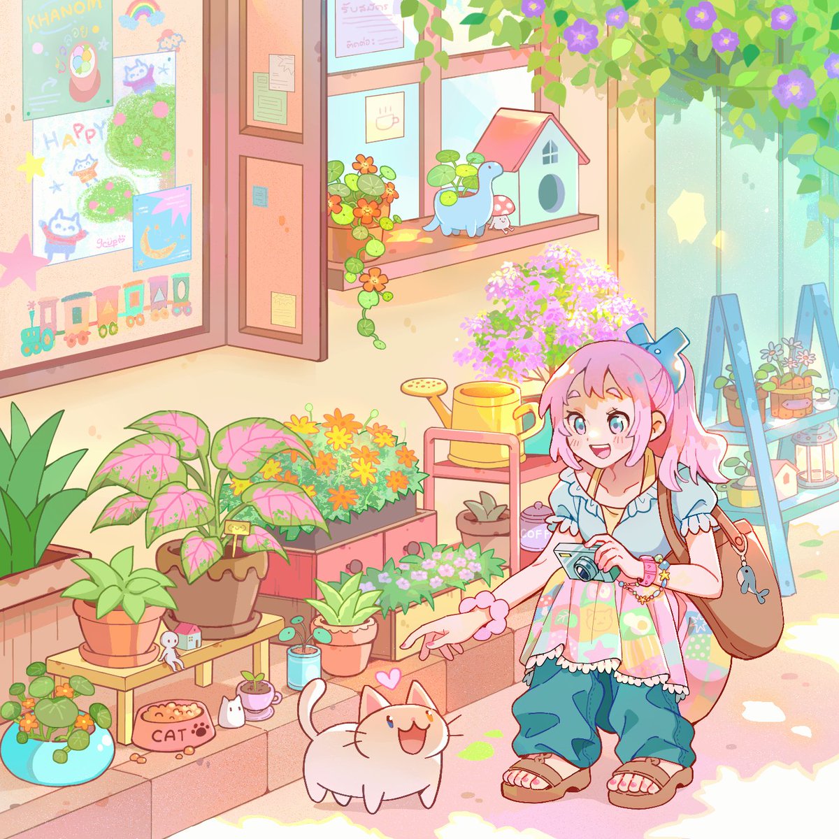 09cups's tweet photo. 🐱🌷🍨 https://t.co/JTdTdTeFUz