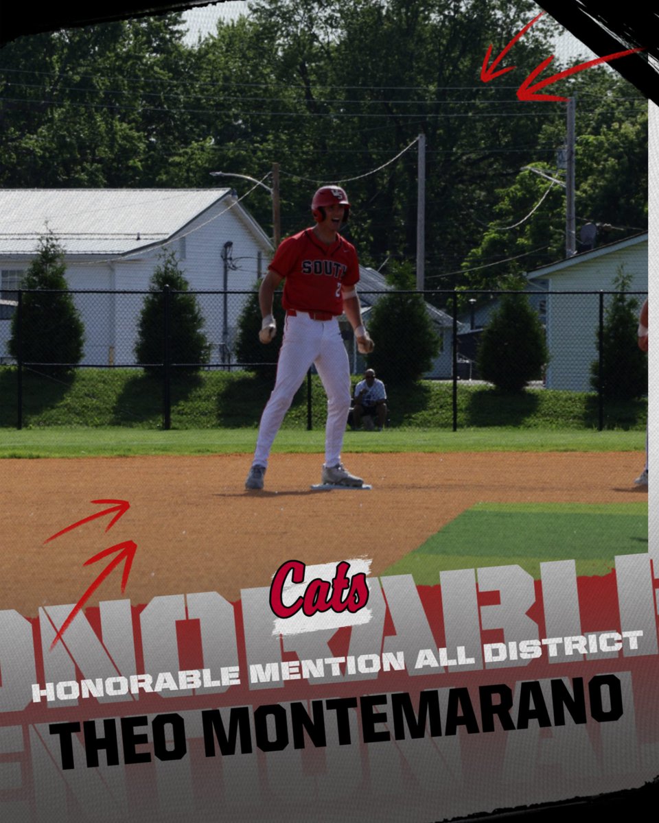 Baseball_WSHS's tweet photo. Congrats Theo Montemarano! Honorable Mention All District!

Go Cats! https://t.co/a4IRUd4VIQ