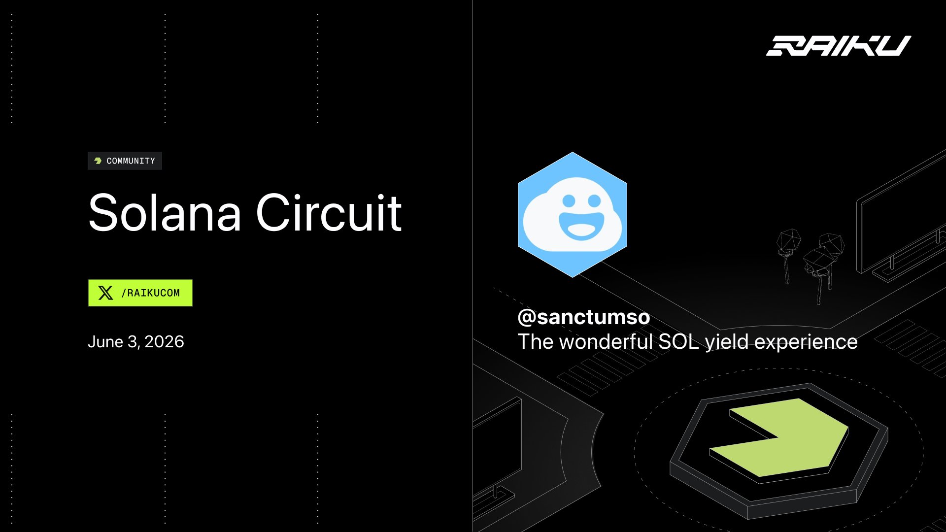 Raiku Hosts Solana Circuit with Sanctum