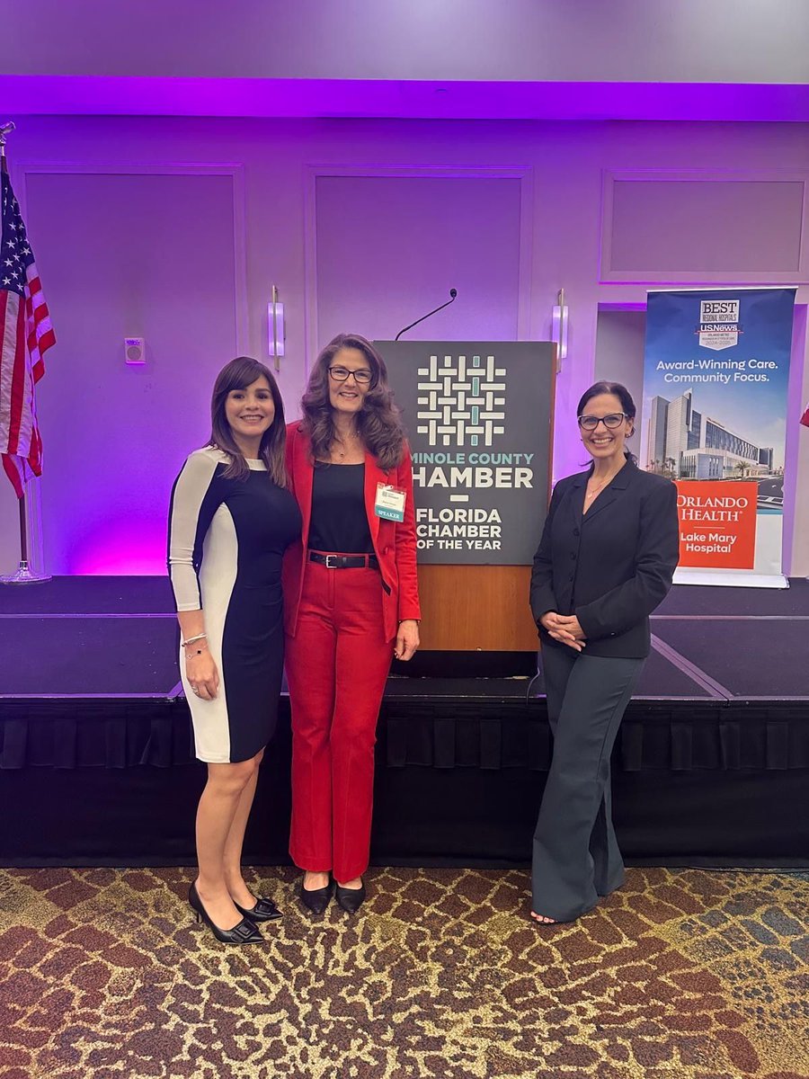 ProsperaUSA's tweet photo. Recently, Prospera joined the Seminole Chamber Professional Women’s Luncheon, focused on leadership and community engagement. We were proud to see Prospera Governing Board Member and VP of Government &amp; Community Relations at Duke Energy, Sharon Arroyo, as the keynote speaker. https://t.co/CtIafIE36h