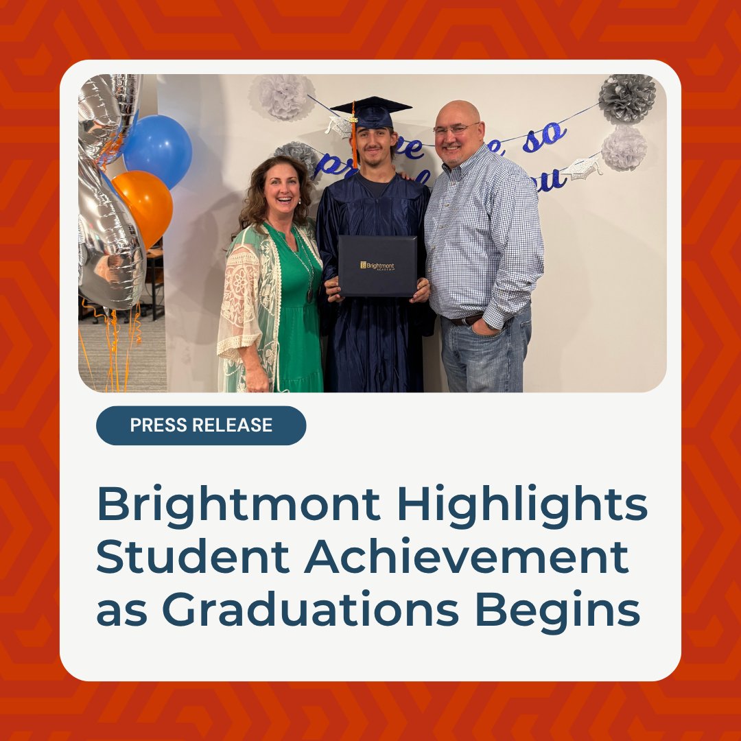 BrightmontAcdmy's tweet photo. Graduation season is here, and we’re celebrating the success of three outstanding graduates from Brightmont Academy’s Alpharetta campus! 🎓 Through personalized, one-to-one instruction, these students achieved their goals and are ready for their next chapter. Congratulations, graduates!

Read more about their journey: https://t.co/lvgHm50f2h

#BrightmontAcademy #GraduationSeason #StudentSuccess