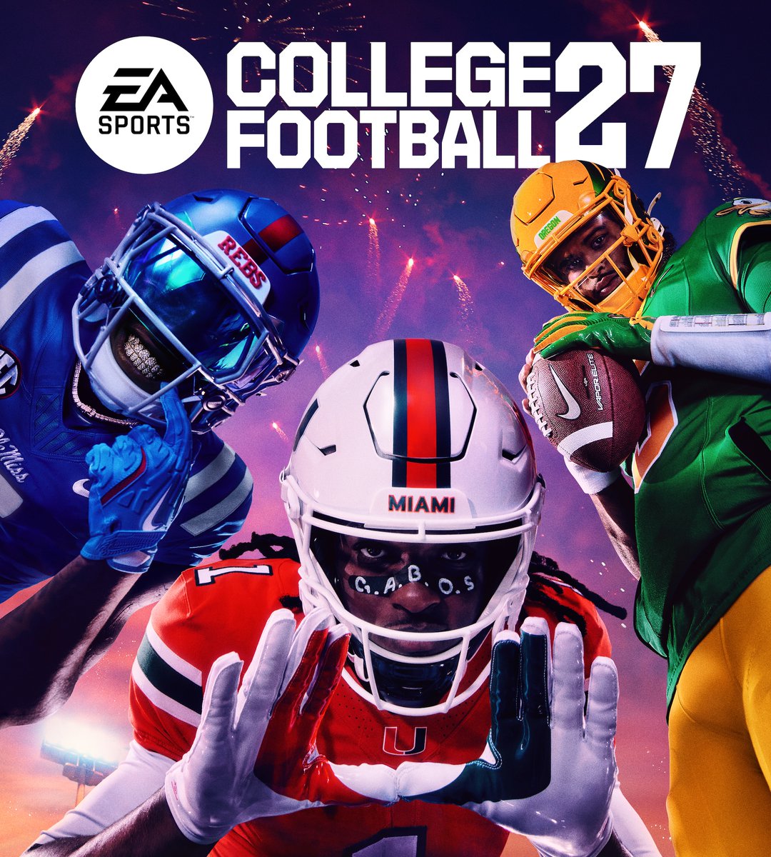 ChrisVannini's tweet photo. 🎮 Your official EA Sports College Football 27 covers are here.

More: https://t.co/pt9JFF54Yk https://t.co/Mh6VLcXAxi