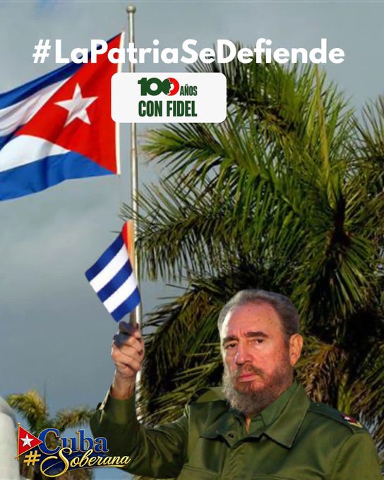 RedelioB's tweet photo. #100AñosConFidel https://t.co/loBs5A0aAS