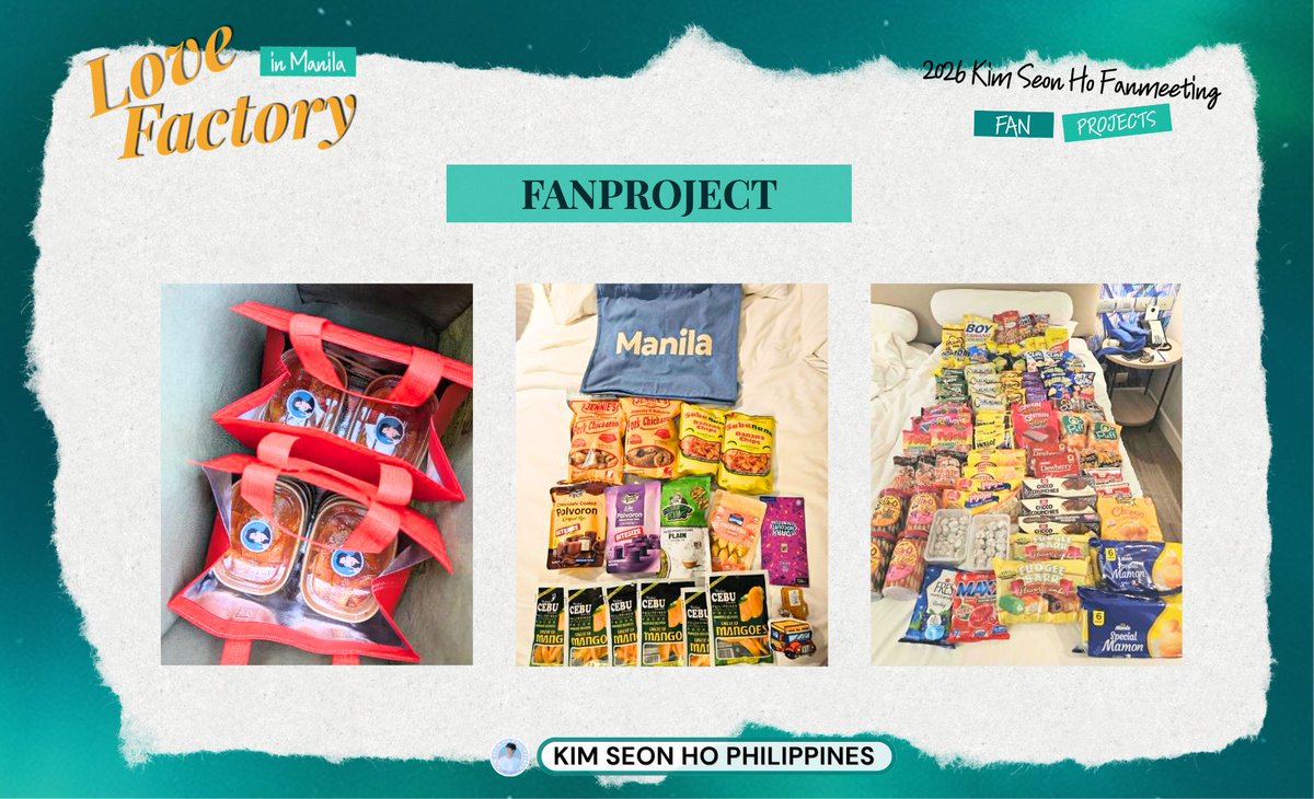 kimseonho_ph's tweet photo. LOVE FACTORY IN MANILA 2026

Last Sunday felt like a wonderful day. We truly felt united, and there was no sense of competition among us. We are overwhelmed by the trust and support shown by all the fans.

We are deeply thankful, and we would also like to apologize for any lapses on our part. PH Seonhohada, we understand that some of you may still be processing everything that happened, but we would like to share some receipts from the fan projects. We promise that every contribution entrusted to us was spent wisely and responsibly.

We hope you loved and enjoyed our simple yet meaningful projects for SEONHO and for all Seonhohada. We sincerely apologize to everyone who lined up at the charm booth but was unable to receive a souvenir due to limited quantities and budget constraints. We promise to do better next time.

To all our sponsors and donors, from the bottom of our hearts, thank you so much for your generosity and support.

To all the volunteers, I would like to extend my heartfelt gratitude for all your help, dedication, and effort. Thank you for being my backbone on the day of the fan meeting. From the bottom of my heart, maraming salamat po.

For the Transparency Report:
 https://t.co/lmEPzlrTCm

For the Photobooth Soft Copies:
https://t.co/S8X4tAJhh4

https://t.co/LjVOLD1OEN

Thank you once again to everyone who made LOVE FACTORY IN MANILA 2026 a memorable and meaningful experience. Your support, trust, and love for KIM SEONHO continue to inspire us to create better projects.

#KIMSEONHO #LOVEFACTORYINMANILA2026