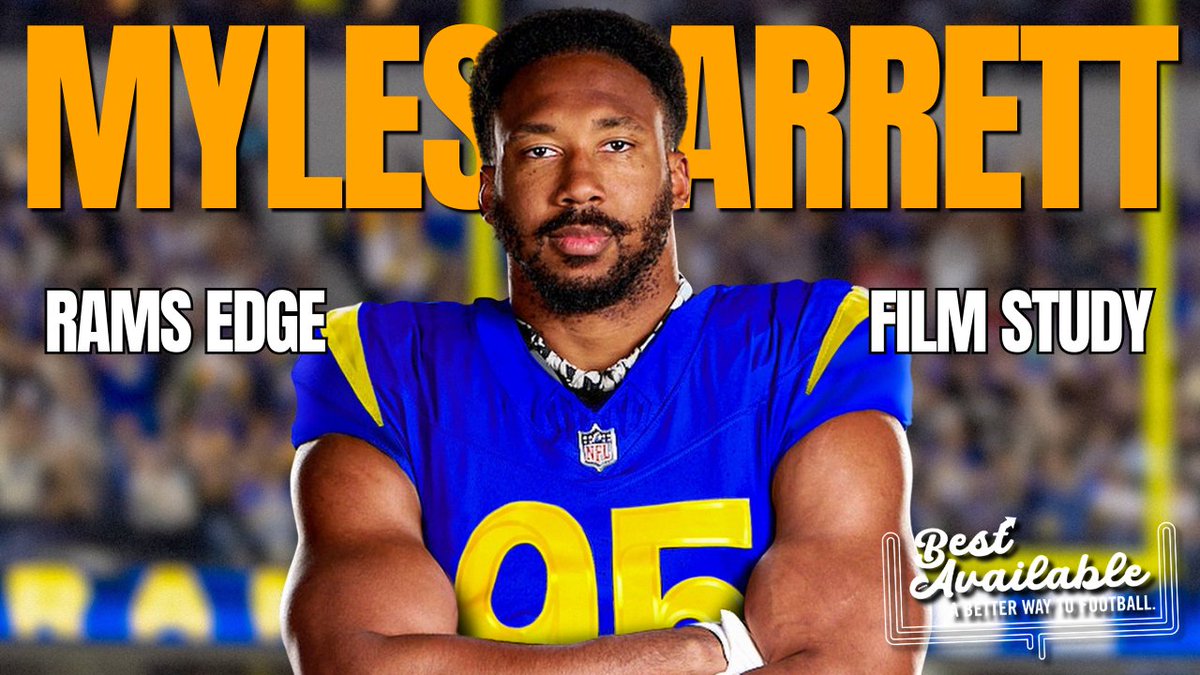 TylerDBrooke's tweet photo. Guess what? Myles Garrett is good at football.

I broke down some of his film to show just how dominant he really is in today's episode of @BestAvailableYT.

Subscribe! (Link in thread below ⬇️⬇️⬇️) https://t.co/WTQa91zzxZ