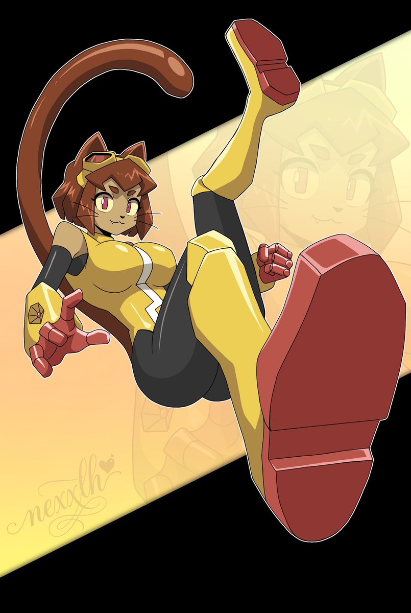 nexxlh's tweet photo. Kit 💛
#kit #kitbodega #gameoverse #glitchstudios #Fanart #digitalart #furry https://t.co/hbKt7KmHAB