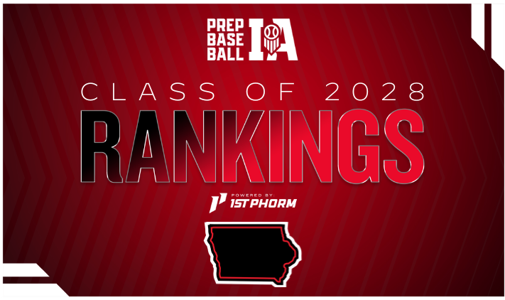 PrepBaseballIA's tweet photo. 𝗥𝗮𝗻𝗸𝗶𝗻𝗴𝘀: 𝗖𝗹𝗮𝘀𝘀 𝗼𝗳 𝟮𝟬𝟮𝟴 

We've got a new No. 1 in the class. 

ʀᴀɴᴋɪɴɢꜱ ɪɴꜱɪᴅᴇʀ
https://t.co/yk9JBz1L0g https://t.co/4n3vhISEOt