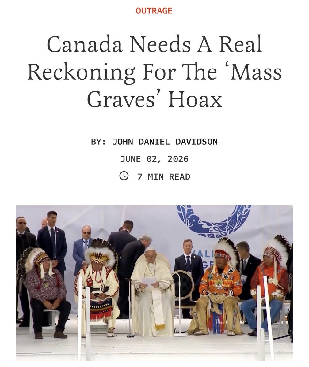 johnddavidson's tweet photo. Five years ago, a moral panic gripped Canada over a story that was obviously fake but that so perfectly confirmed the biases of anti-Catholic liberals, no one in the media or the political establishment bothered to check its veracity.

The Globe and Mail recently ran an editorial acknowledging its role in the hoax. To date, it’s the only media outlet that has done so.