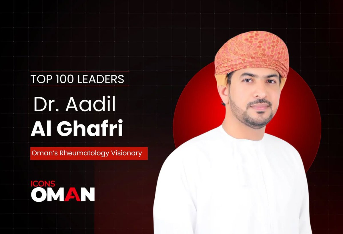 IconsOman's tweet photo. Dr. Aadil Al Ghafri: Advancing Rheumatology, Research, and Medical Leadership in Oman

Transforming Patient Care Through Clinical Excellence and Innovation https://t.co/YdbgF9F569