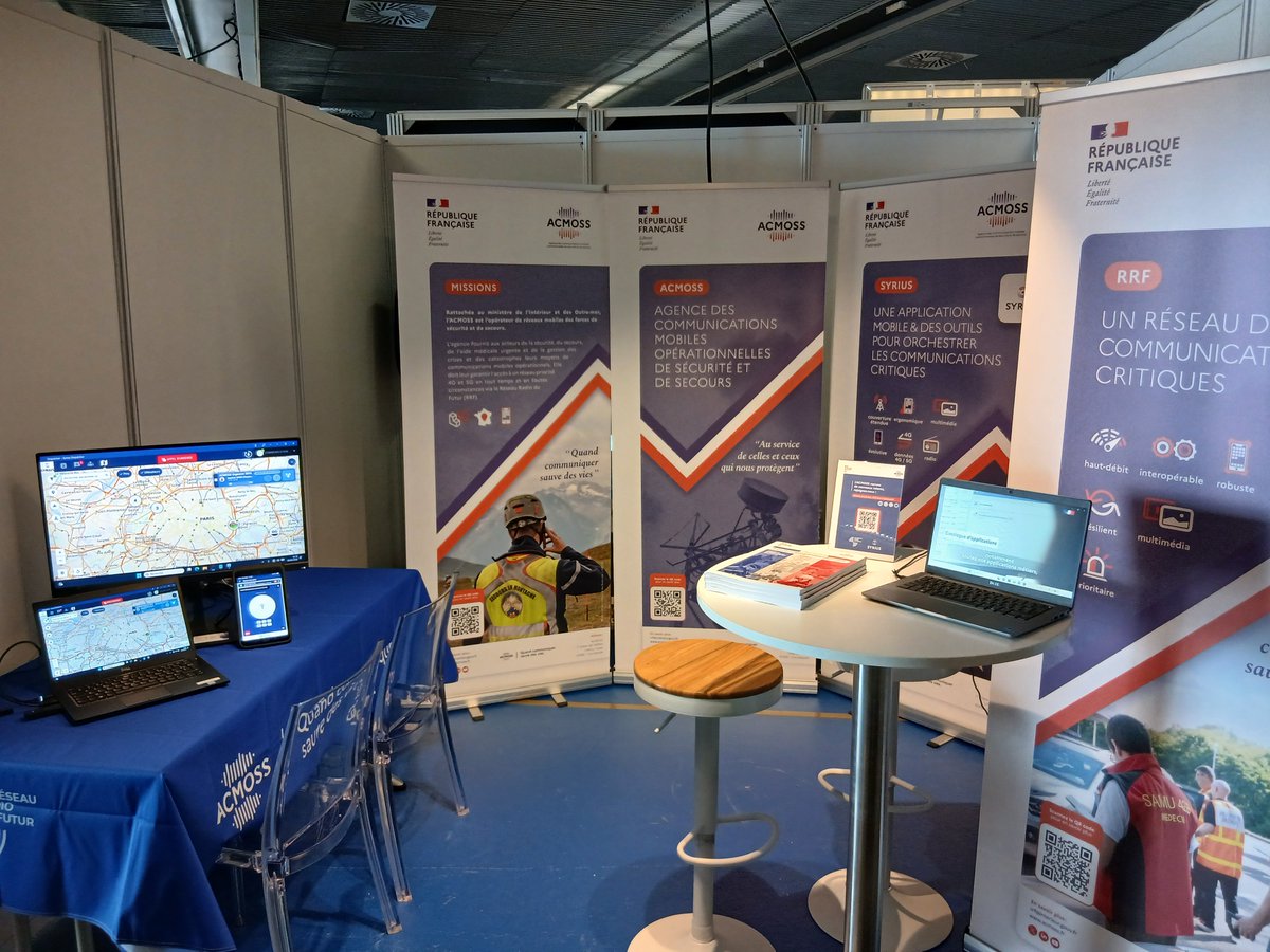 ACMOSS_FR's tweet photo. Congrès #URGENCES2026 ! Les équipes de l’@ACMOSS_FR vous attendent du 3 au 5 juin sur le stand n°39 pour découvrir le #RRF

Démonstrations et conférences dédiées aux communications des acteurs de la santé et du secours. 

👉Programme : https://t.co/oevpAy3Vco

#ACMOSS #santé https://t.co/4Ue5IZYZBf