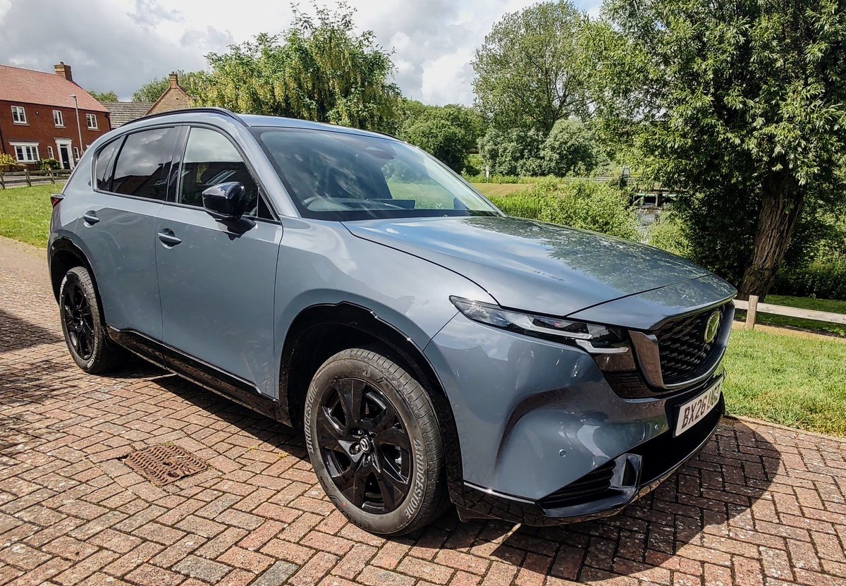 RSL_Studio's tweet photo. The first of our 2026 @24hoursoflemans vehicles has arrived

Thanks to @mazdaukpr we have the just released 2026 CX-5

Keep an eye out and wave if you see the team.

Here's our 2026 hashtag 
#21RSL24 https://t.co/mnYbM1MoKI