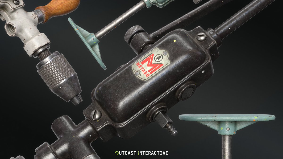 Outcastint's tweet photo. checkout our latest Hand Drill Set designed to bring character, history, and authenticity into your scenes.
Available on:
• Fab Marketplace: https://t.co/sgtvtAc2o7
• Gumroad: https://t.co/zRgcJJDsoV
Artstation: https://t.co/27zC7LcFNU
#assetstore #gameassets #3dassets https://t.co/2VdvdwT8gS