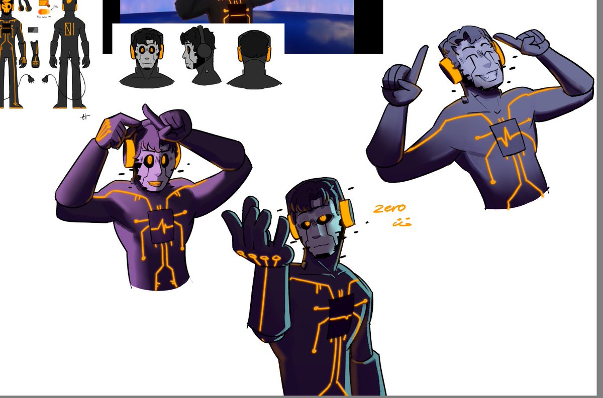 AliSpiderfrog's tweet photo. Zero_face poses #tlt #thelivingtombstone #tombsona https://t.co/VkSVQV3DyY