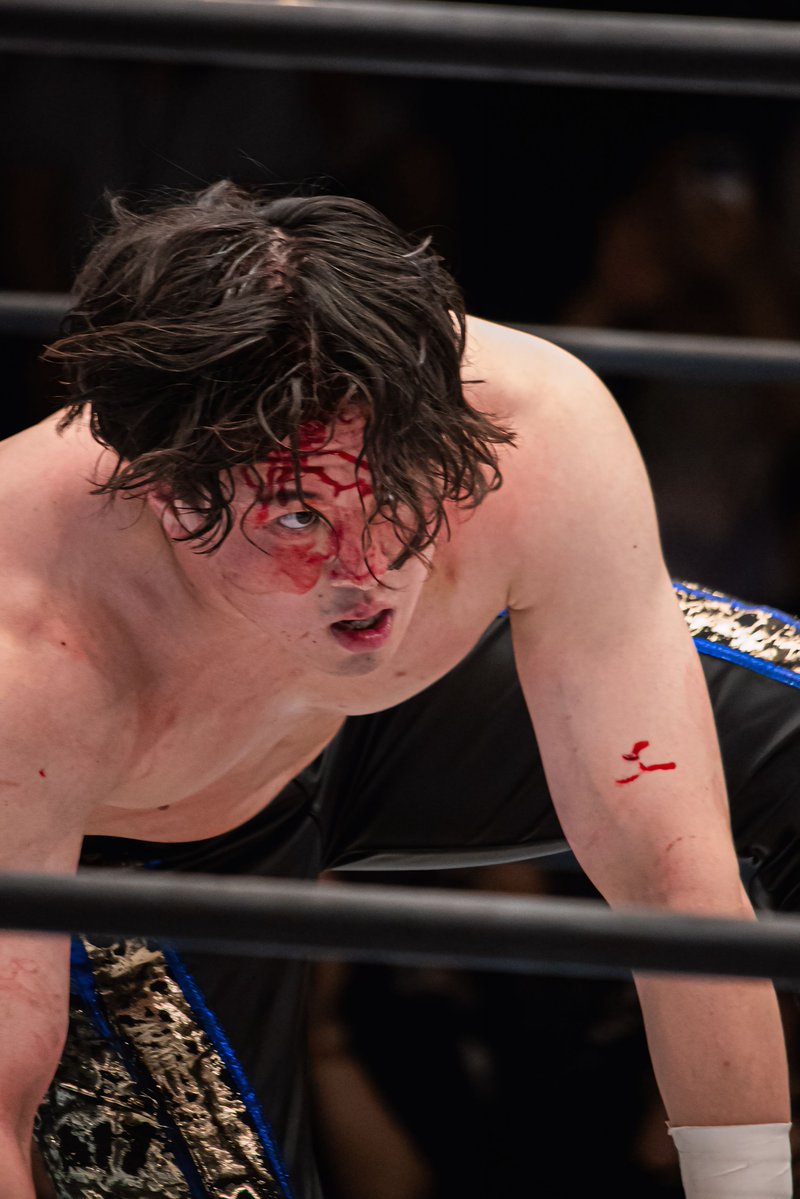 HansenCamingsoo's tweet photo. 2026 6.2 新日本プロレス
後楽園ホール
マスター・ワト選手
流血姿のワトちゃん見てカッケーってなりました!
#BOSJ33
#njpw
#MasterWato https://t.co/I0hL3bH1TZ