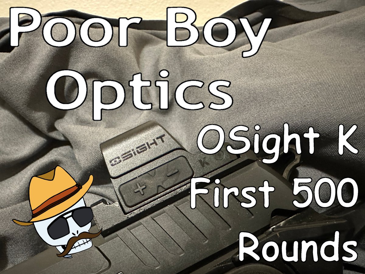 Rotncorpse's tweet photo. Poor Boy Optics OSight K first 500 rounds https://t.co/J7zH4eo0WJ via @YouTube https://t.co/s07PALME42