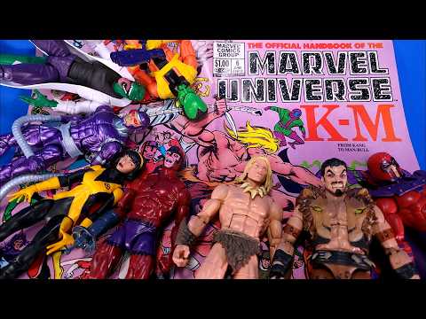 RoboDontKnow's tweet photo. Official Handbook Of The Marvel Universe: Kang to Man-Bull and Hasbro Marvel Legends Figures! https://t.co/OwhvUBGINq https://t.co/QsHhdnkGDN