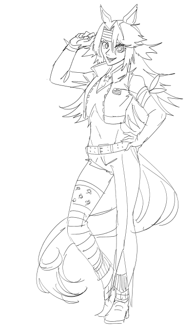 dwagon_sa's tweet photo. A quick sketch for the redesign, I like her design already but I just want to share what I had in mind https://t.co/Gxb865Hltm