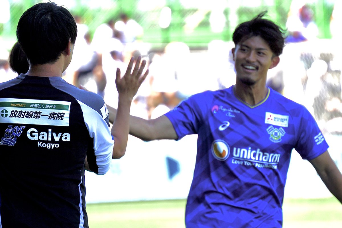 mochicosuke's tweet photo. 2026.05.31
丸山大和選手J初ゴール！

 #FC今治 
 #丸山大和 選手
 #笹修大 選手 https://t.co/UKd7B6Ayyp