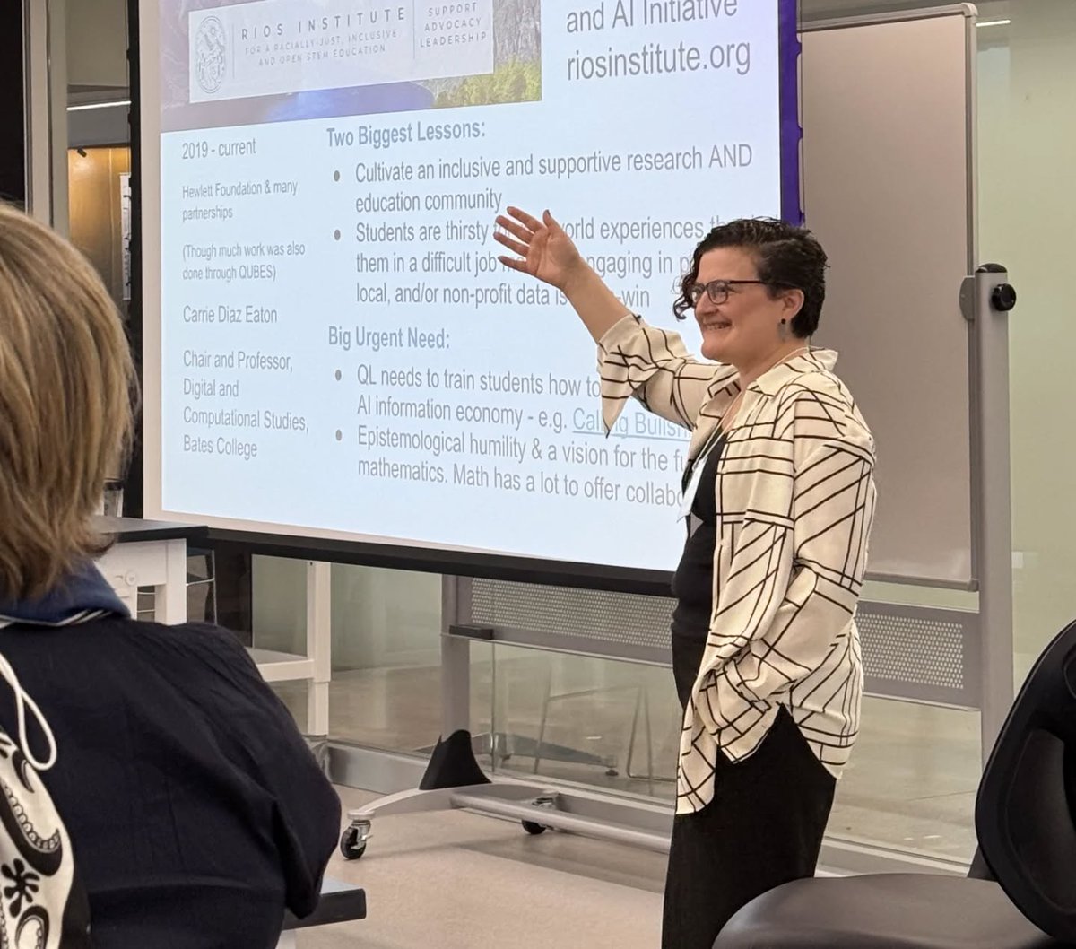 HarvardMath's tweet photo. The challenge at the first #ModernizingUndergraduateMathSummit: how math and statistics courses at 2- and 4-year institutions need to evolve in a world shaped by ubiquitous data, AI, powerful computational tools, modeling, and increasingly interdisciplinary work. 

#education https://t.co/iYMdGALhDe