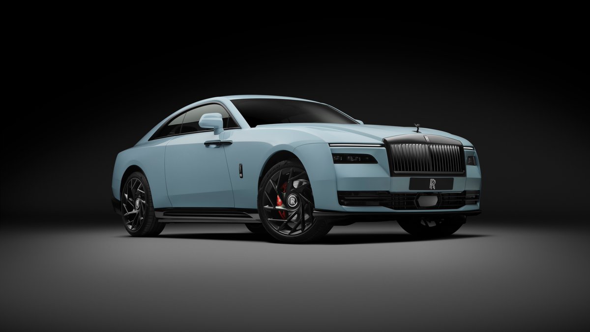 SawyerMerritt's tweet photo. Rolls Royce has introduced an updated version of its all-electric Spectre EV called the Spectre Series II.

• Starting price: Over $500,000
• 18% more range, now 307 miles, up from 260 (expected EPA)
• Charging times reduced by up to 14%
• Black Badge Spectre Series II is the most powerful Rolls Royce ever
• 0-60mph: 4.1s
• 10–80% in 28 minutes on 195 kW DC fast charging
• 0–100% in 5 hr 45 min (standard) or 5 hr 30 min (Black Badge) on 22 kW AC charging
• Updated exterior and interior
• Weight: 6,600 lbs (same as Cybertruck)
• New Illuminated Fascia artwork featuring 8,108 illuminated elements across the dashboard.
• New Placed Perforation leather option featuring an artwork inspired by moonlit clouds.
• New Black Badge wheel design with optional Iced Matte Black finish, a first for a Black Badge wheel.
• The average Spectre EV owner drives 4,000 miles a year

More photos in the thread below: