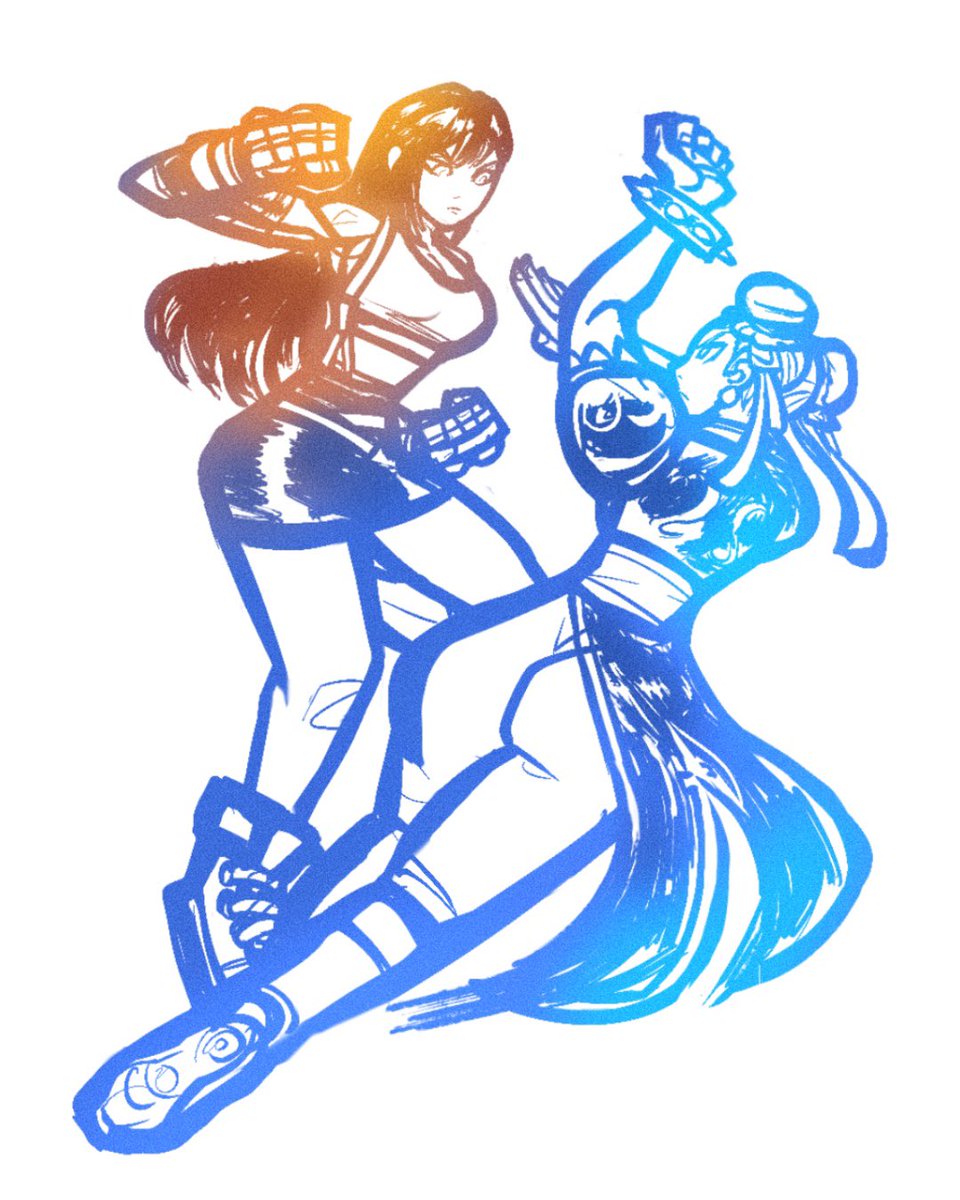 kleverART's tweet photo. 🙌🏼 Maybe we’ll get that Season 4 characters reveal trailer this week!! 🔥 

#tifa #ff7 #Streetfighter６ #fanart #fgc https://t.co/Jsfge1qLCl