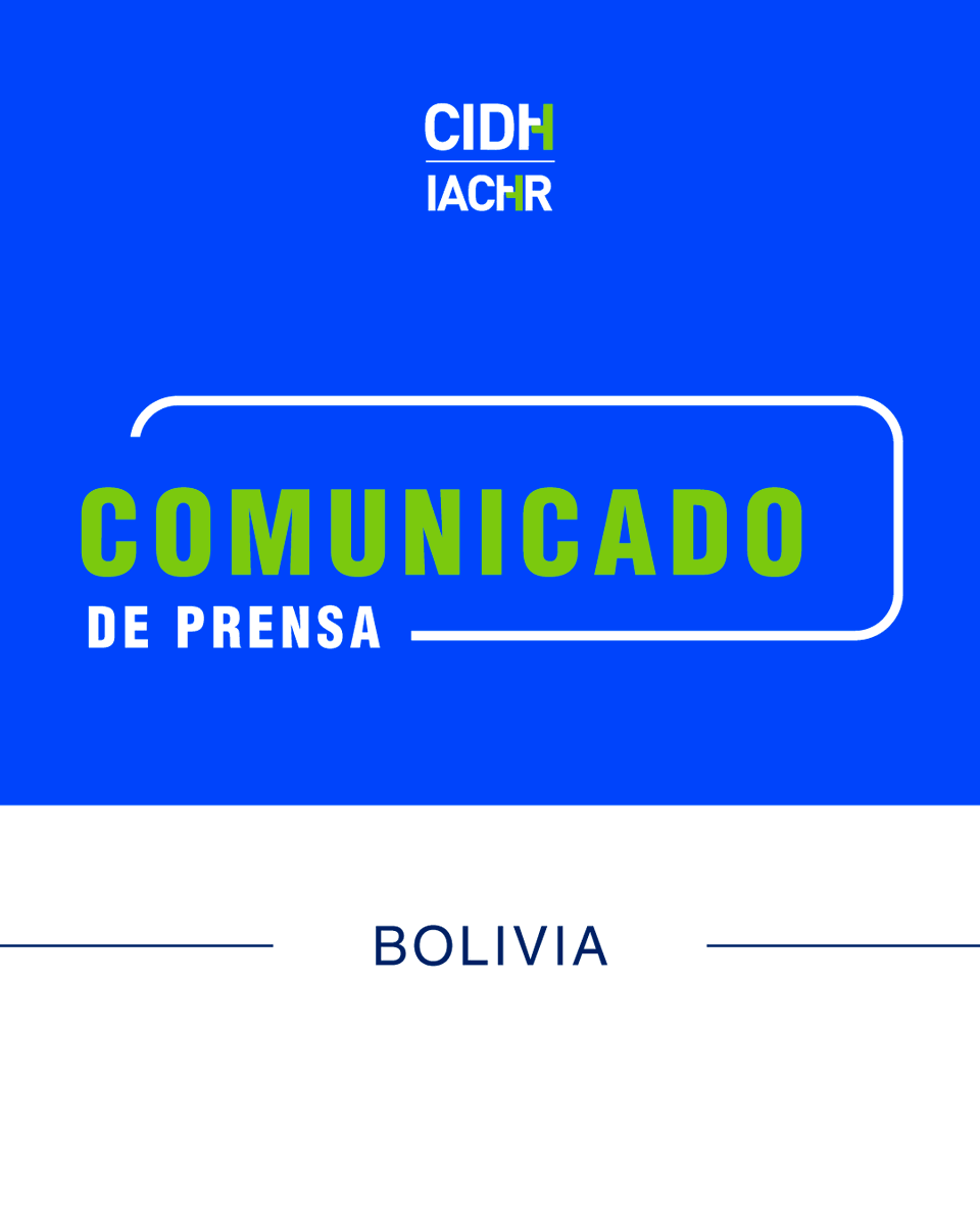 CIDH's tweet photo. #CIDH expresa preocupación por la escalada de la conflictividad social y sus impactos en derechos humanos en #Bolivia

👉🔗📰https://t.co/Gv6qQTG11B https://t.co/xltmeJvgx5