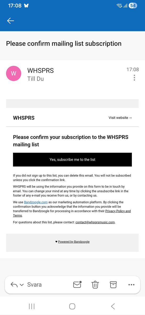of_arin's tweet photo. @whsprsmusic There is a problem. It seams I get in a loop of confirm, add email and confirm again. https://t.co/dn8C5xHZMI