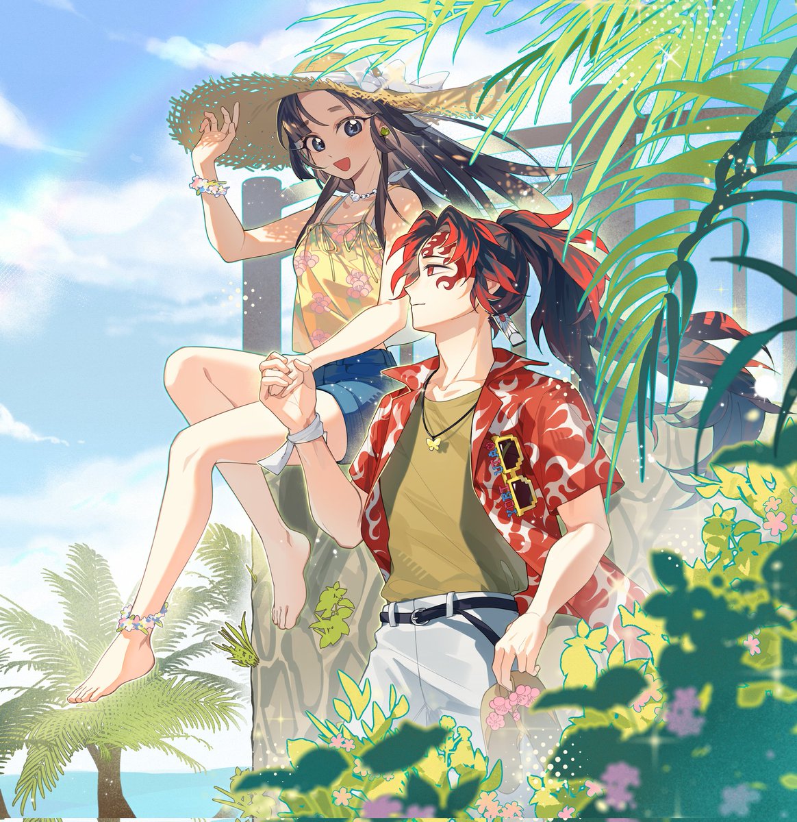 EurekaaaCitrus's tweet photo. The summer is for falling in love💘
縁うた https://t.co/uMJQhiiUup