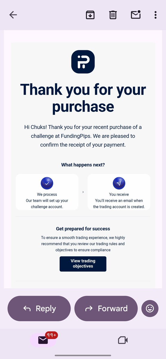 Bosschuks144438's tweet photo. Decided to give funding pips a try @Khldfx

After my experience with ewu funded😭😂, funding pips is my last hope

If you haven't followed, follow me let's see if can get a payout🧑‍🍳✨
 
#trending #xauusd #buy #forex #fxng #traderecap #bias #bullish #fundingpips
#newera https://t.co/iNlvfK3BKx