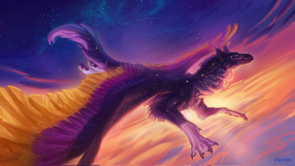 Coldash19's tweet photo. #dragon  ✧ #furryart ✧ #ych ✧ #furry

✨💥ABOVE THE CLOUDS💥✨

🔥Flying high and breathing in the freedom🔥

For @PilotWolfie 💖 https://t.co/JhNGv0YkZV