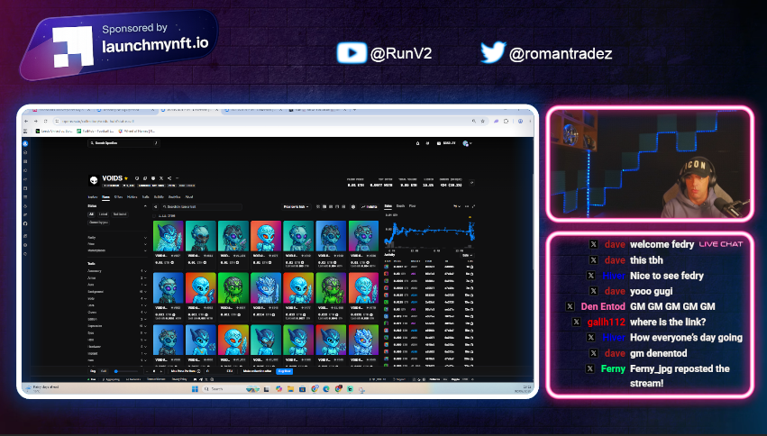 romantradez's tweet photo. On Chain⛓️| Trading NFTS On Eth/Sol

📈 Trading @voids_eth on @opensea 
📈 Solana NFT ALPHA on Tensor
📈 WC streaming and @jup_predict promo
📈 Web3 news in general

🏆 Giveaways | Like | Retweet | Chat https://t.co/z6wWPWOTCg