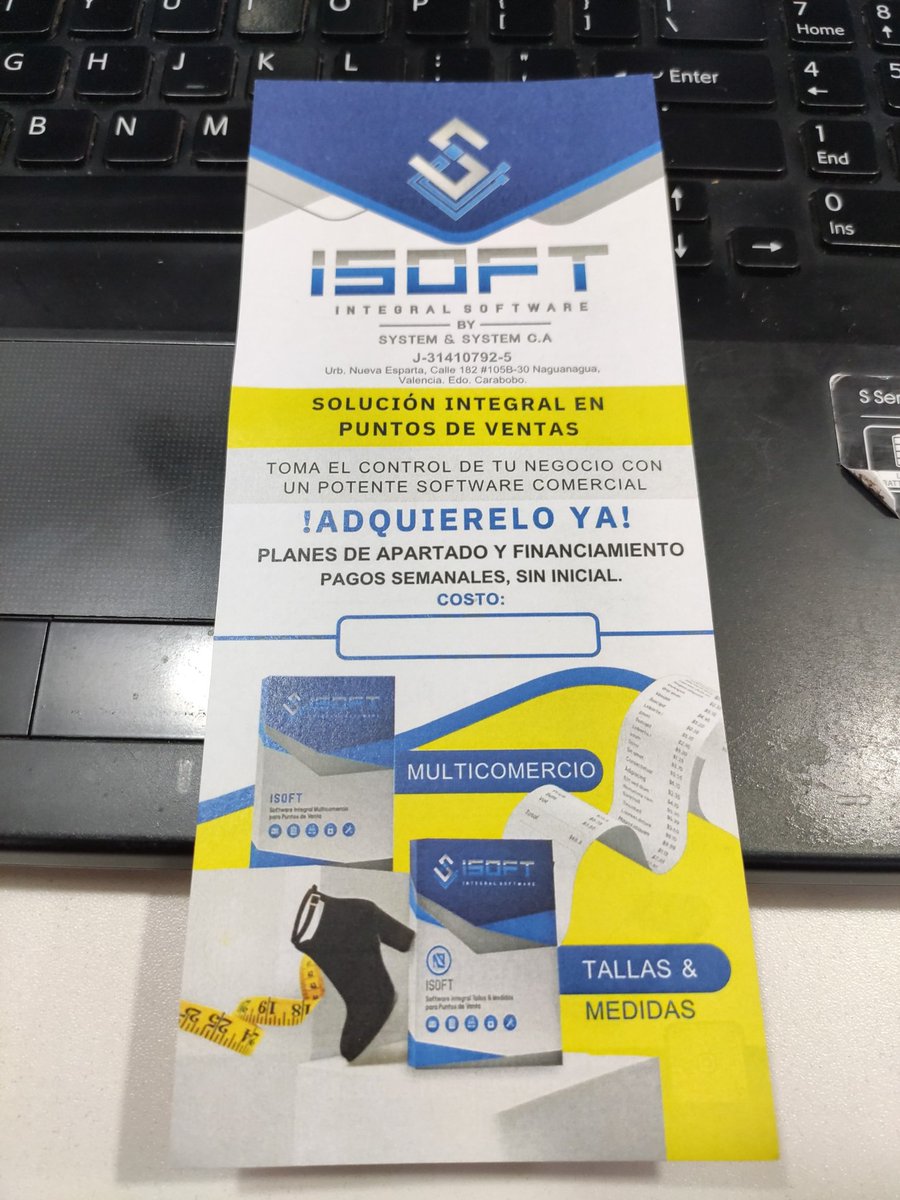 gonates's tweet photo. Que casualidad que los amigos del SENIAT están haciendo un "censo" y más atrás, pasa por las tiendas censadas una persona entregando el siguiente flyer: https://t.co/aefo20MSie