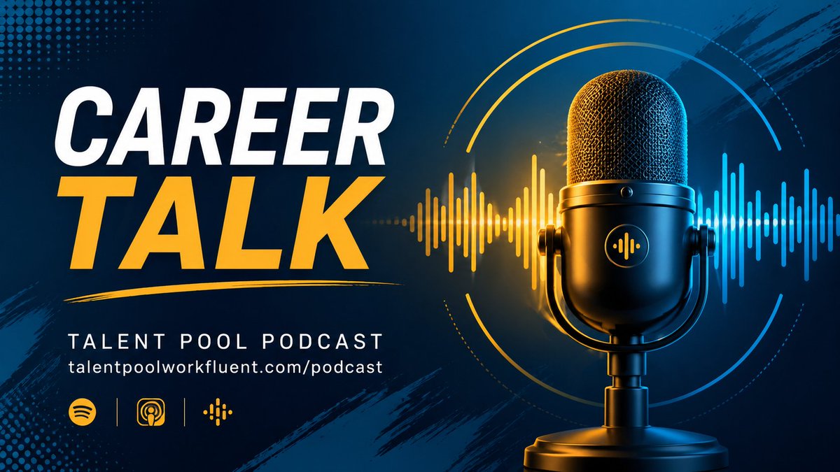 TalentPoolHub's tweet photo. New trends. New skills. New opportunities.

Our free #podcast brings you real conversations and expert insights on #job searching, skill-building, workplace trends, salary negotiations and more.

🎧 Start listening; https://t.co/3r0b1GgOBS

#CareerDevelopment #JobSearchTips https://t.co/bNt8s28f0C