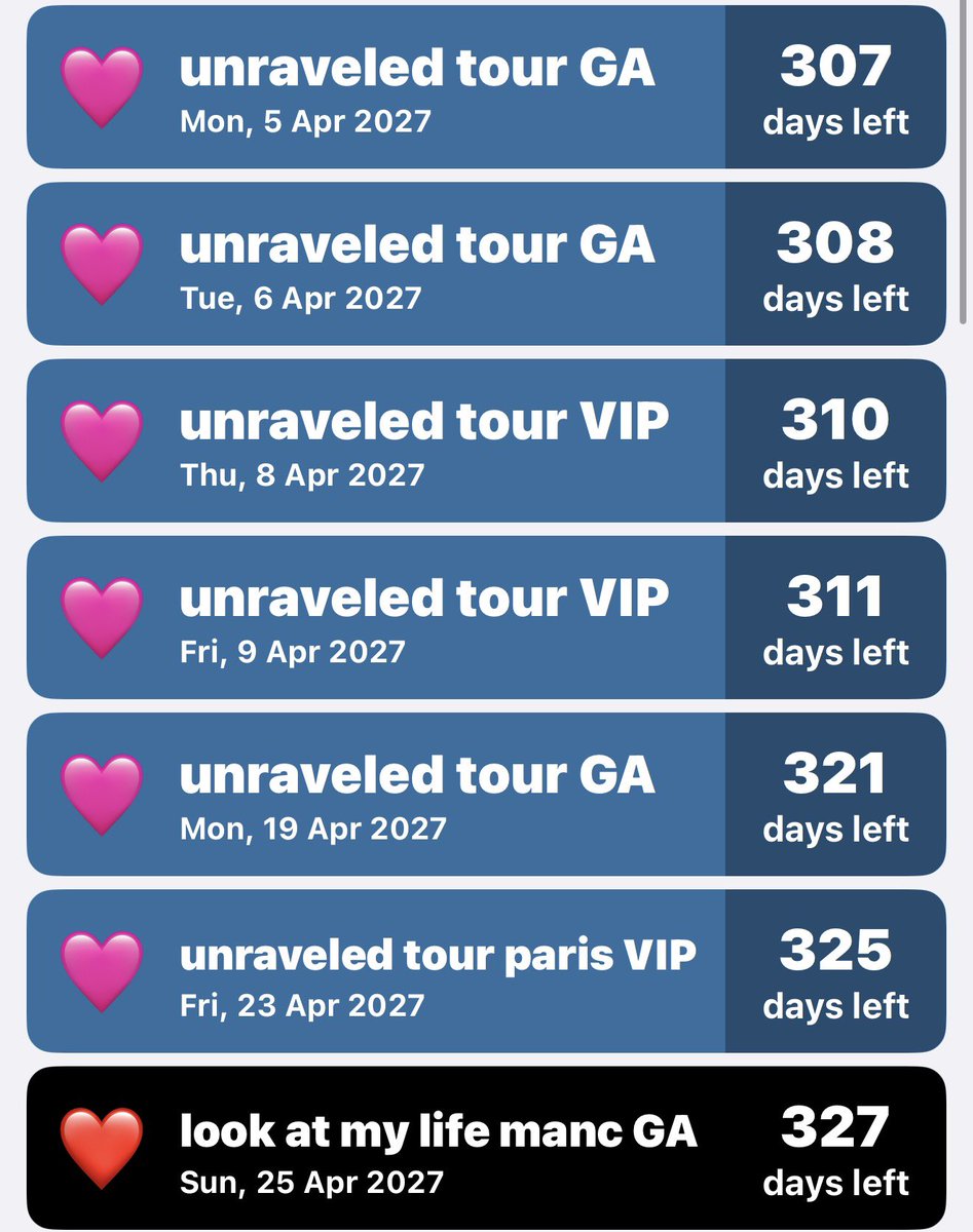 stumbleinlove's tweet photo. gracielivia tour i’m so back https://t.co/4fdyOT1eit