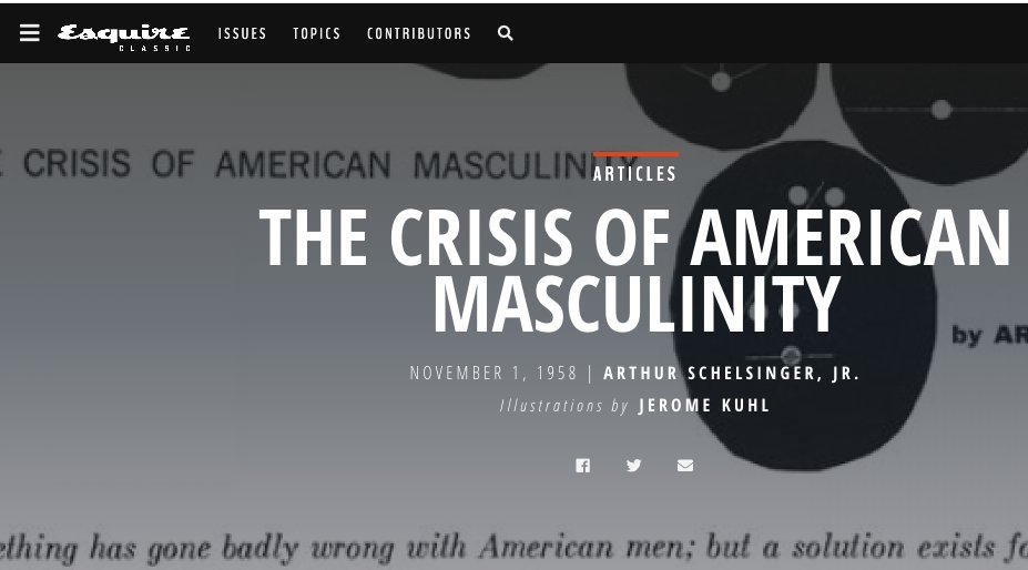 TM_Brown's tweet photo. look at the dates of these pieces. we have been having the same circular conversation for at least 80 years. the Esquire piece is from 1958!!! https://t.co/hsYzkixyFy