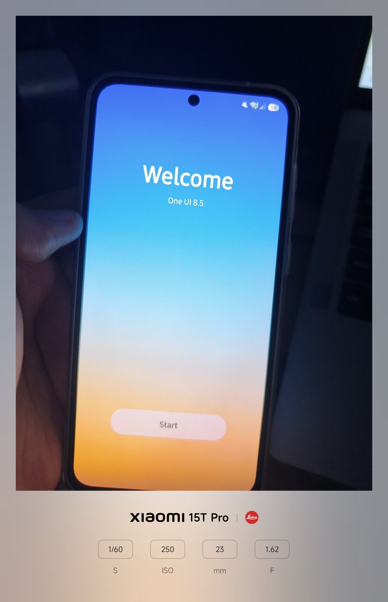 itsmesun06's tweet photo. Updated ✅ 
One UI 8.5 

Goodeve 🌙☔ https://t.co/SkEHxaNbL8