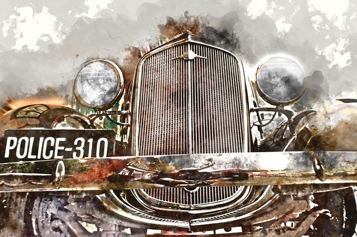 sixfootUSMC's tweet photo. Art of the Day! "vintage car". Buy at: https://t.co/Xhw3DAMZrK https://t.co/a4CtOH0LkJ