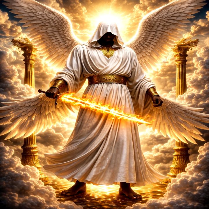 PoliticizeThis1's tweet photo. Art of the Day! "Angel of Fire- Black". Buy at: https://t.co/mTWPwN69GV https://t.co/ckdJqmbVQR