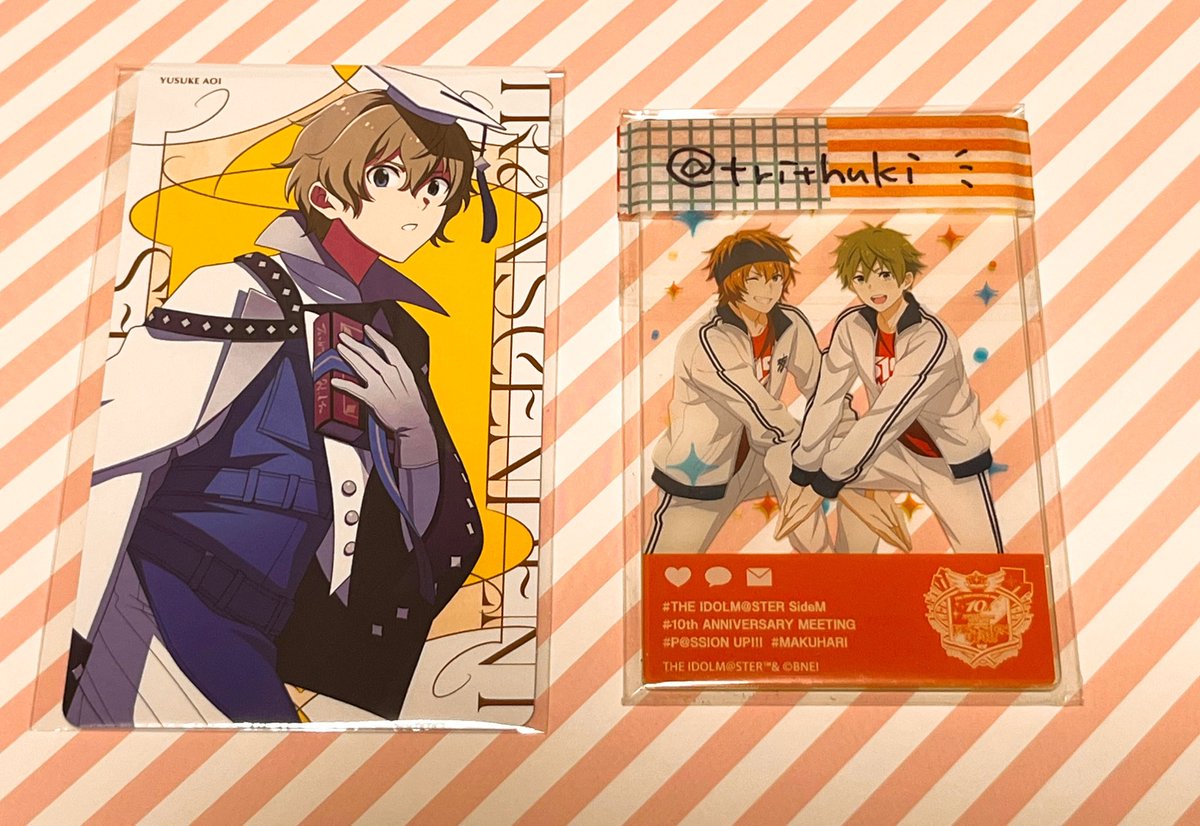 trithuki's tweet photo. 【交換】SideM　TRANSCENDENT T@LES 09　特典　特製カード　TTシリーズ

【譲】悠介

【求】旬

郵送交換希望です。
ピンポイントにはなりますが、検索からでもお気軽にお声がけ下さいませ🙇‍♀️ https://t.co/97eXFu0TCm