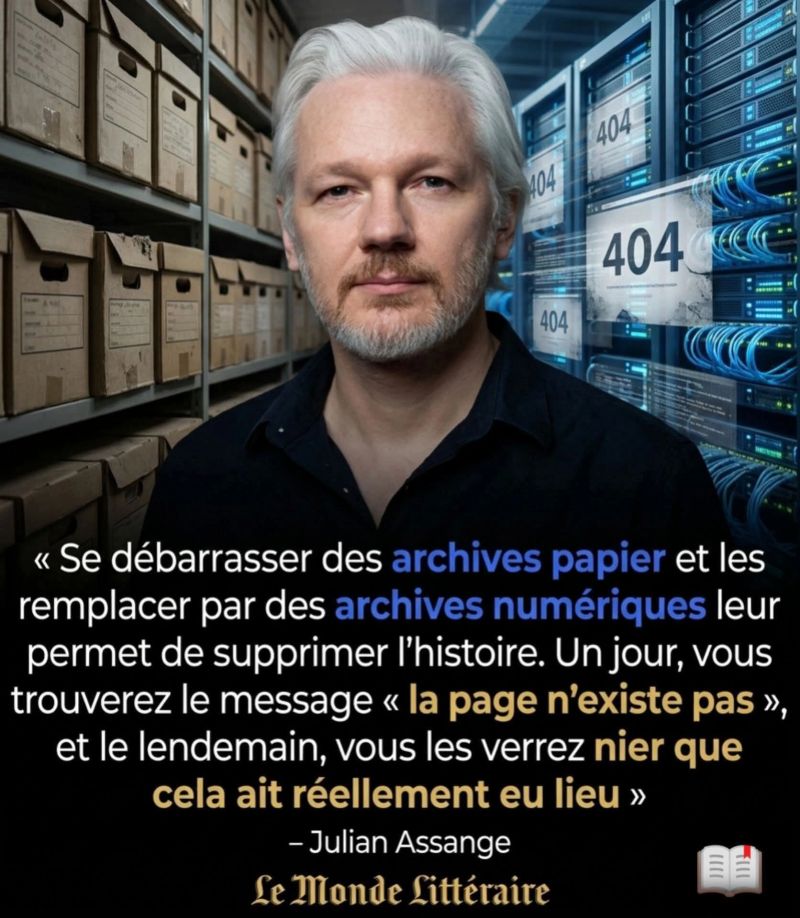 Graphseo's tweet photo. Brûler des livres est révolu. Avec l'IA et le nuage, la mémoire de la vérité s'effacera en moins de deux générations. https://t.co/mmnGy37fiG