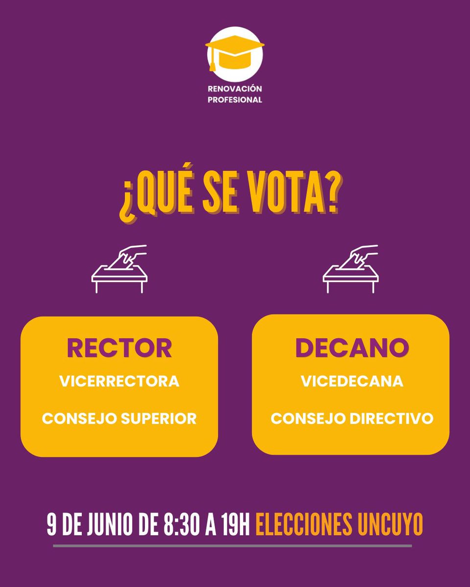r_profesional's tweet photo. Este 9 de junio te invitamos a acompañarnos con tu voto.
Porque creemos en una Facultad que siga creciendo con resultados, innovación y compromiso, elegí: https://t.co/2wF9juQWyd