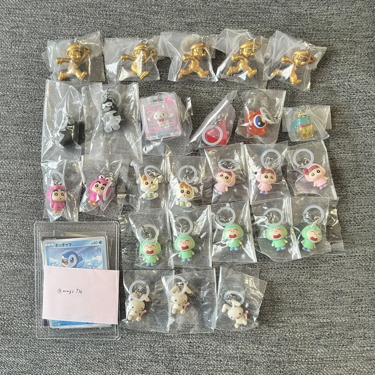 mmgs736's tweet photo. 交換 ガチャガチャ めじるしアクセサリー

譲マリオ グラニフ シュガバニ 星のカービィ ディズニー プーさん クレヨンしんちゃん プロ野球 ドラえもん 暗殺教室 シナモロール ちいかわ 水森亜土 たまごっち 汎用うさぎ グルーミー 呪術廻戦 名探偵コナン ニャンちゅう サンリオ

求リプ、ヨッシー他 https://t.co/gF1O9HLHrF