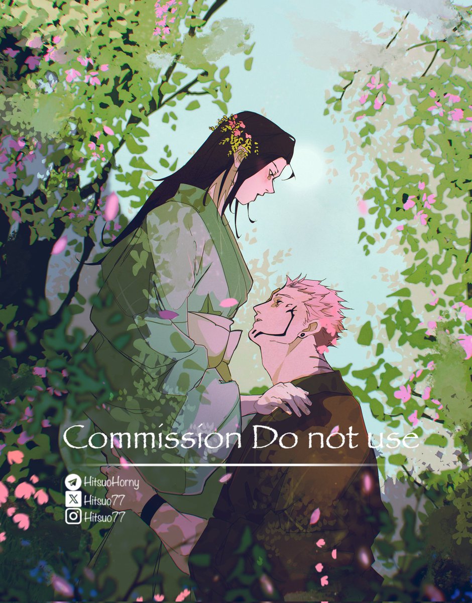 Hitsuo77's tweet photo. Commission 
Sukuna x OC🫶

#sukuna #jjk #sukunaxOC #jujutsu_kaisen #commissions #commissionsopen https://t.co/AAFqEFW11W