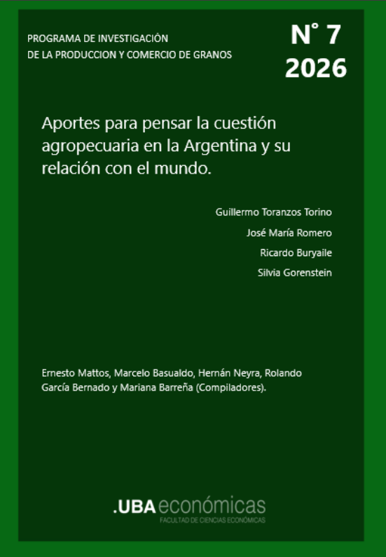 mattosernesto's tweet photo. Nuestro primer trabajo como equipo de investigación sobre comercio y producción de granos en la @UBAeconomicas 

Toranzos Torino: formación de los precios agrícolas internacionales; subsidios y proteccionismo en Estados Unidos, Japón y la Unión Europea; impacto de variables macroeconómicas globales; relación entre energía, comercio mundial y precios agrícolas; implicancias para la toma de decisiones productivas en la Argentina.

José María Romero: soberanía alimentaria y autoabastecimiento; agregado de valor a granos mediante carnes intensivas; comparación con Brasil y Europa; crítica al modelo de exportación de materias primas; empleo, arraigo territorial e infraestructura como condiciones del desarrollo.

#Tranquera
#CharlasdeTranquera