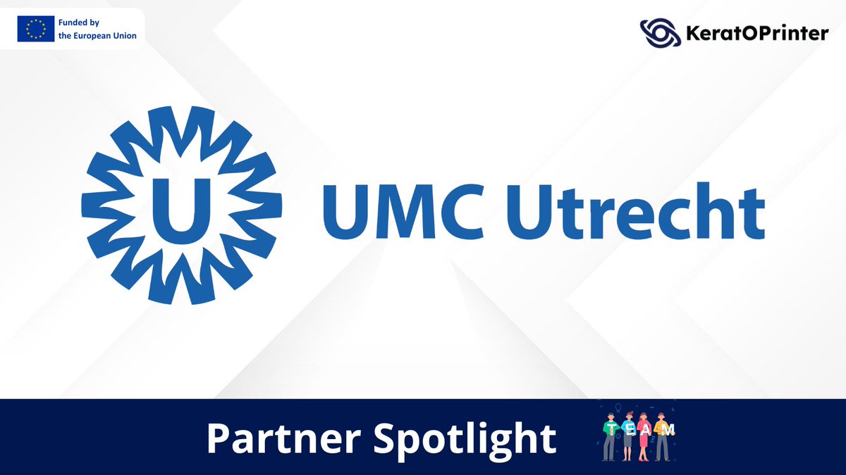 KeratOPrinter's tweet photo. 🎉 We are delighted to welcome UMC Utrecht as a #KeratOPrinter consortium partner - strengthening our innovation through collaboration!

#RegenerativeMedicine #Bioprinting #HorizonEurope #CornealBioprinting #MedTech #OpenScience #EUFunded https://t.co/ZSx5Z2XVKf
