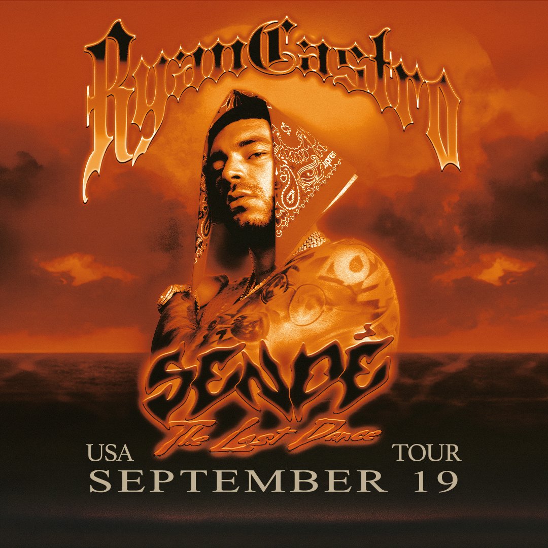 yuenglingcenter's tweet photo. JUST ANNOUNCED: @ryancastrro is heading to Tampa with the Sende The Last Dance Tour on September 19 🕺 Tickets go on sale this Thursday at 10am.

Signup at https://t.co/f67PD6Z1QD (Latin) to receive a presale code tonight. https://t.co/MjmUTAbb0y