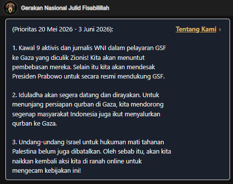 erlanishere's tweet photo. Gengs, mari kita usahakan setiap hari update berita Palestina + julid melawan Zionis!
Prioritas terkini, berita soal Palestina terbaru, dan target-target Julid hari ini ada apa saja, akan selalu di-update setiap hari di https://t.co/J31mweQ4sw 👍 https://t.co/PBWuIOIANJ