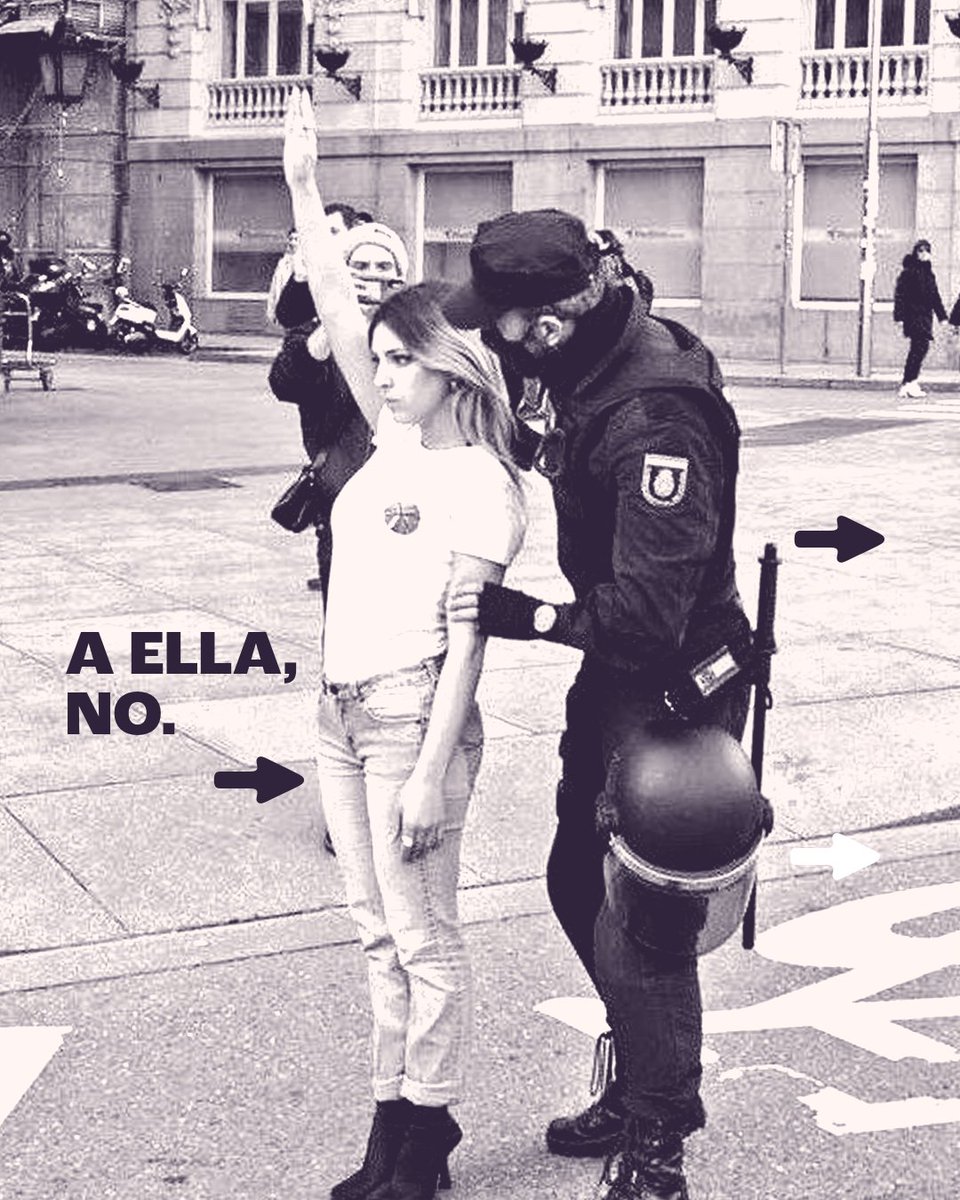 Podem_'s tweet photo. Contra la impunitat de l'extrema dreta, més democràcia en les forces i els cossos de seguretat de l'estat‼️ https://t.co/uUbMP2yW2H